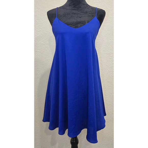 Lulu’s Cobalt Blue Dress, Size Small - Picture 3 of 9
